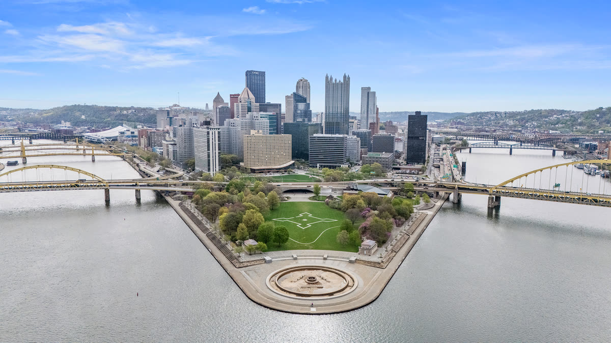 Point State Park and the fountain